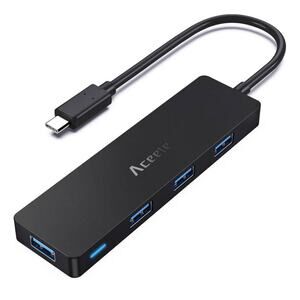 4-Port USB C Hub Ultra Stim USB C to USB Hub 3.0 Thunderbolt 3 Multiport